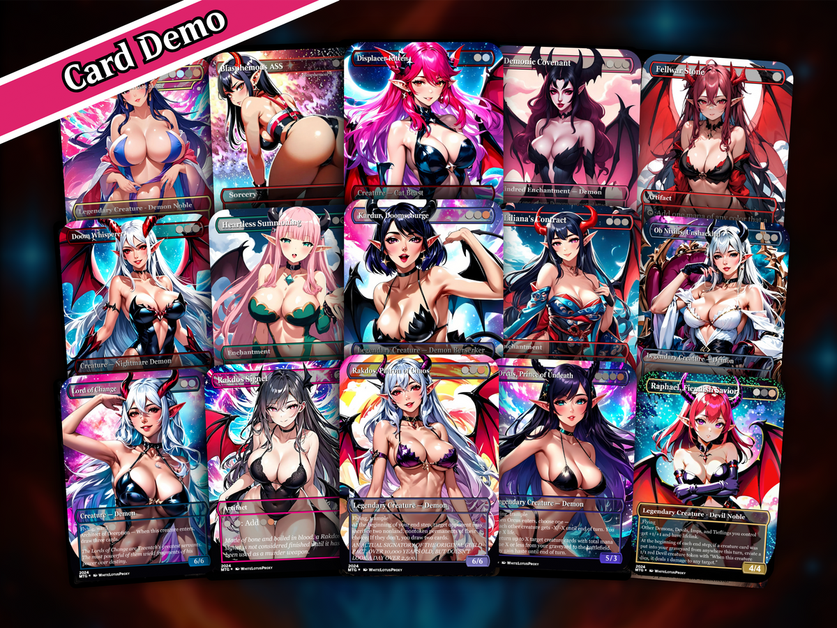 Demon Tribal Commander Deck - 109+ Cards | PrimeDecks