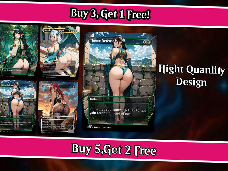 | New |Arcades Walls Toughness Commander Deck - 117+ Cards | PrimeDecks