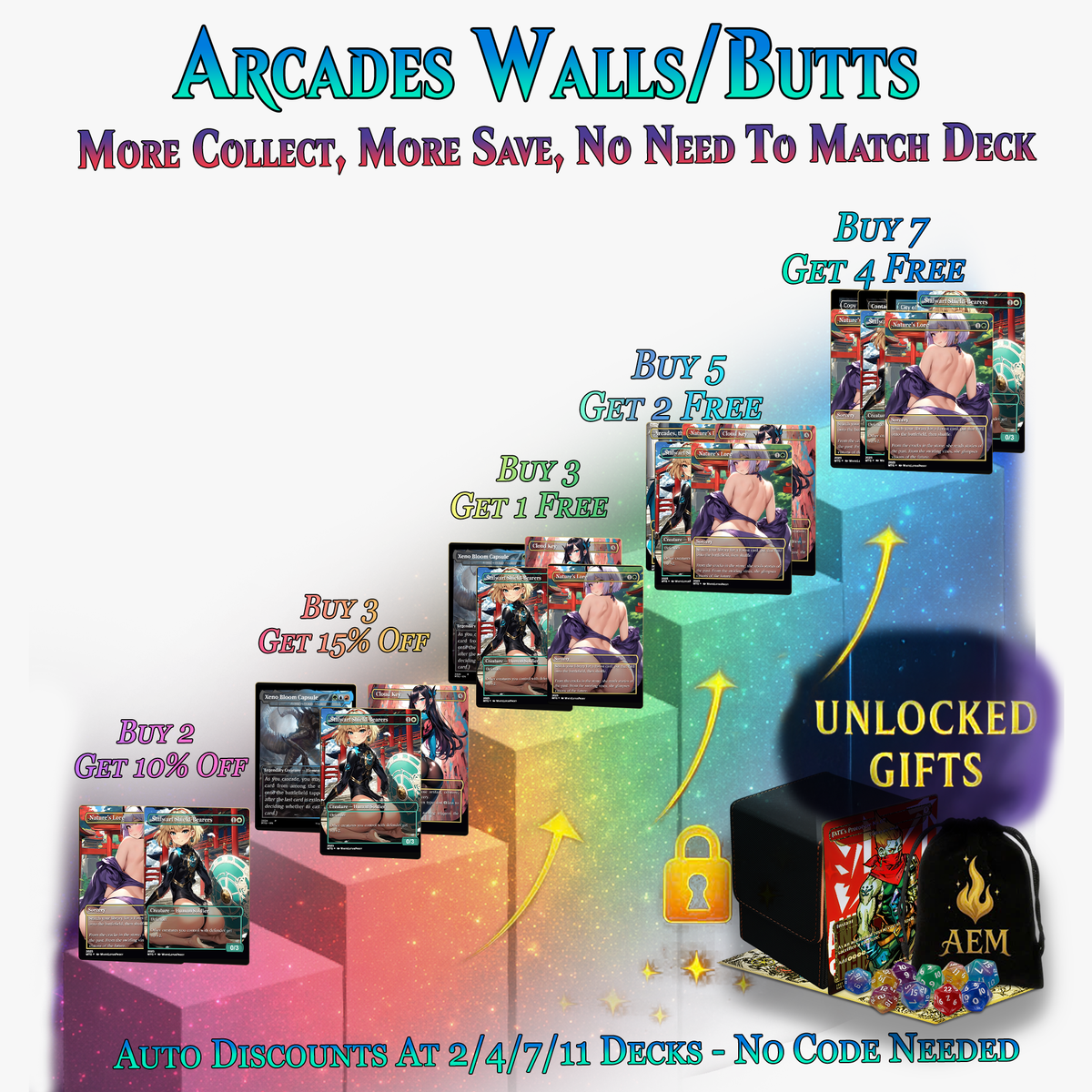 Arcades Walls Toughness Commander Deck - 117+ Cards | PrimeDecks
