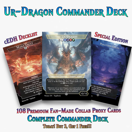 Ur-Dragon Tribal 2 Commander Deck | 108 Cards | ProxyTCG
