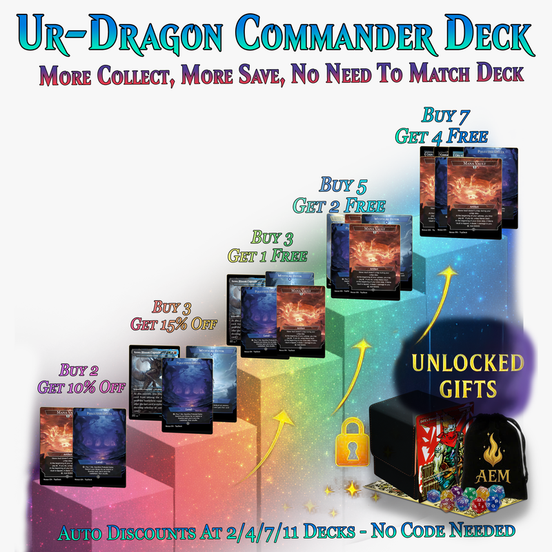 Ur-Dragon Tribal 2 Commander Deck | 108 Cards | ProxyTCG