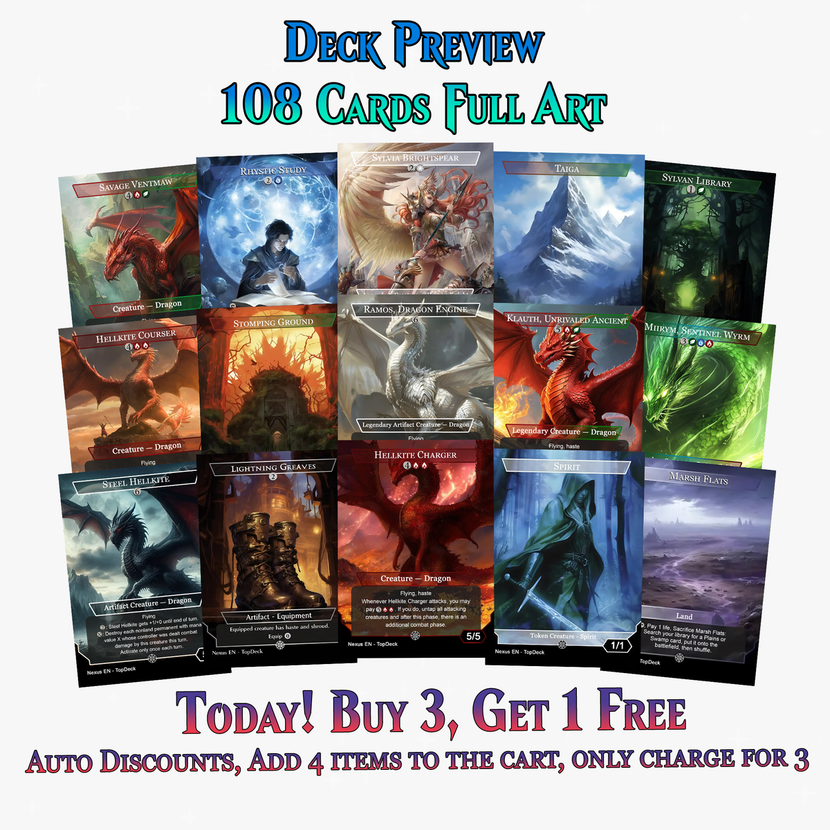 Ur-Dragon Tribal 2 Commander Deck | 108+ Cards | PrimeDecks