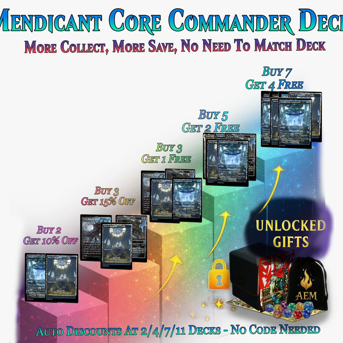 Mendicant Core Commander Deck - 99+ Cards | PrimeDecks