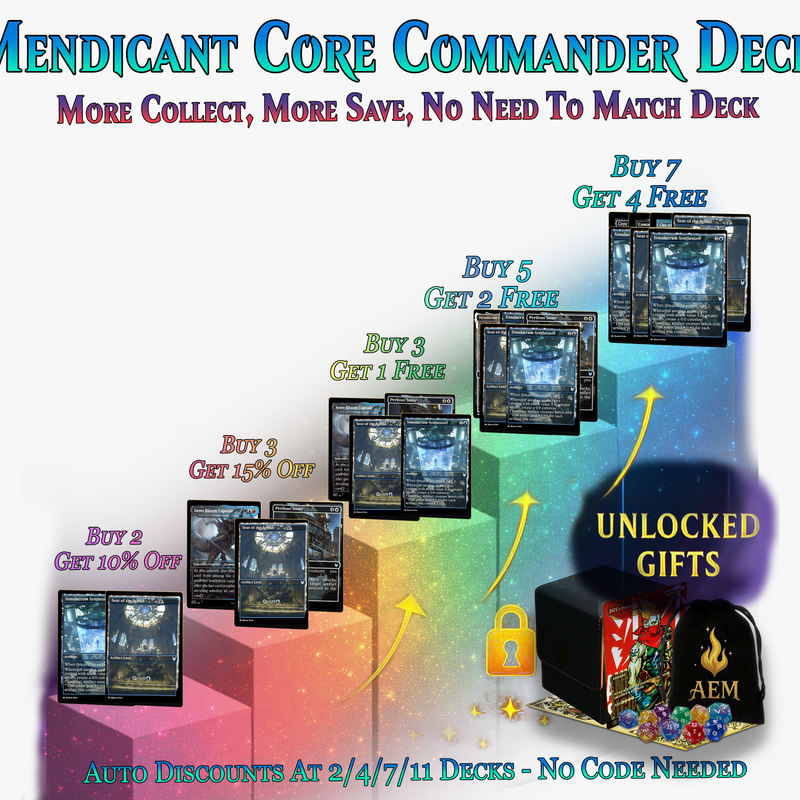 Mendicant Core MTG Proxy Commander Deck - 99 Cards | ProxyTCG