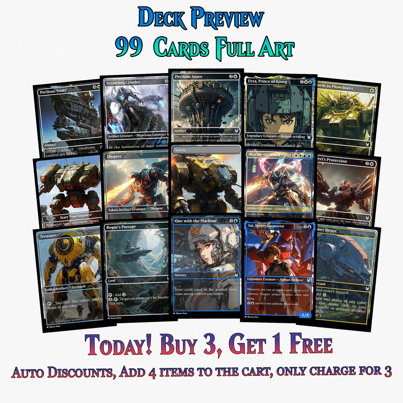 Mendicant Core MTG Proxy Commander Deck - 99 Cards | ProxyTCG