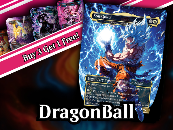 Dragon Ball MTG Proxy Commander Deck | 115+ Cards | PrimeDecks