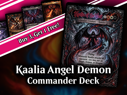 Wrath of Kaalia – Legendary Angel, Demon & Dragon Tribal Deck | 100 cards | PrimeDecks