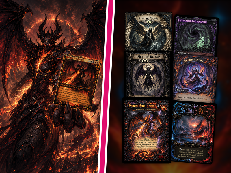 Wrath of Kaalia – Legendary Angel, Demon & Dragon Tribal Deck | 100 cards | PrimeDecks
