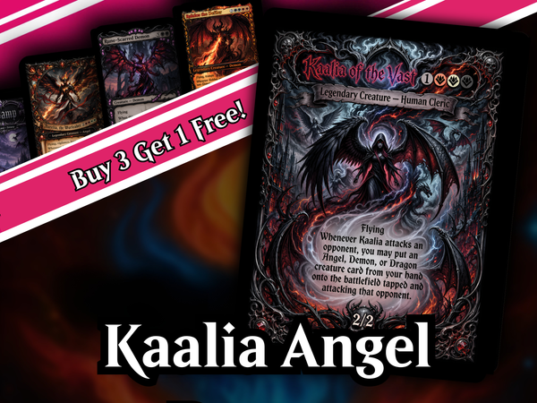 Wrath of Kaalia – Legendary Angel, Demon & Dragon Tribal Deck | 100 cards | PrimeDecks