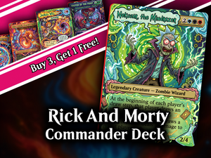 | New | Nekusar, the Mindrazer – Ric.k & Mor.ty Commander Proxy Deck | 100 Cards