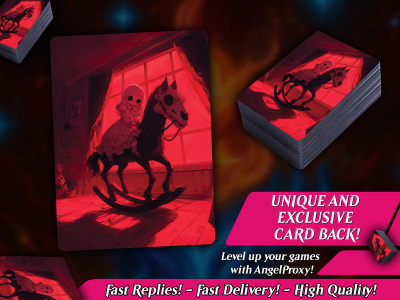 | New | Arabella Hare Apparent Commander Deck | 100-Card MTG Proxy EDH Set | Creepy Chibi Rabbit | PrimeDecks