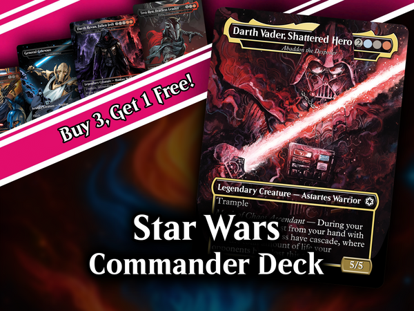 | New | Star Wars Rise of the Sith Proxy Commander Deck | 100 Cards | PrimeDecks