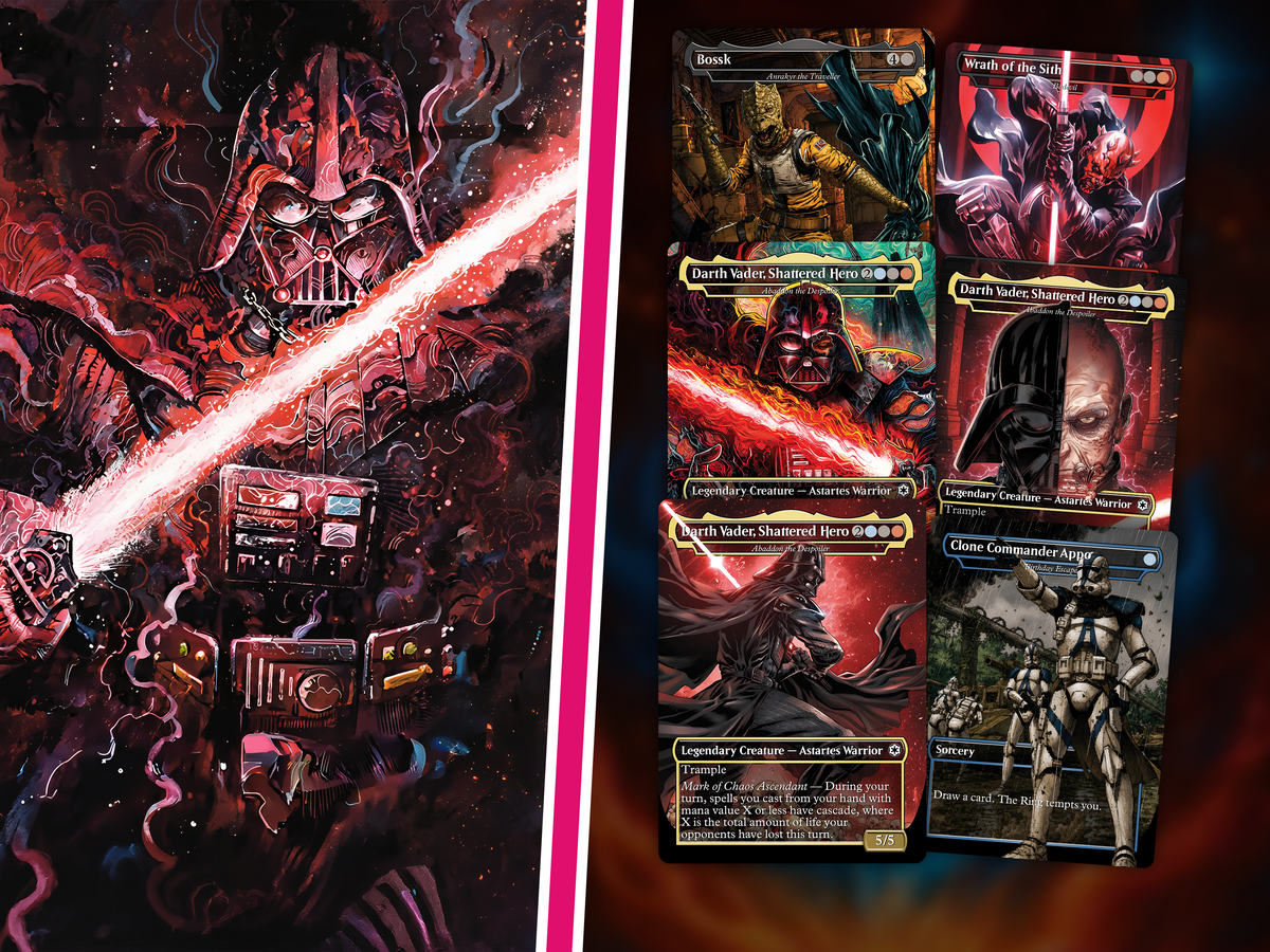 | New | Star Wars Rise of the Sith Proxy Commander Deck | 100 Cards | PrimeDecks