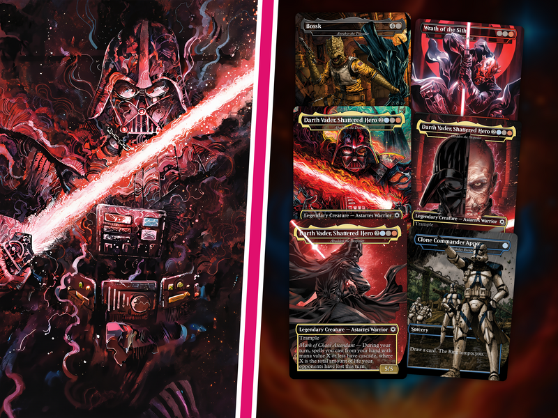 | New | Star Wars Rise of the Sith Proxy Commander Deck | 100 Cards | PrimeDecks
