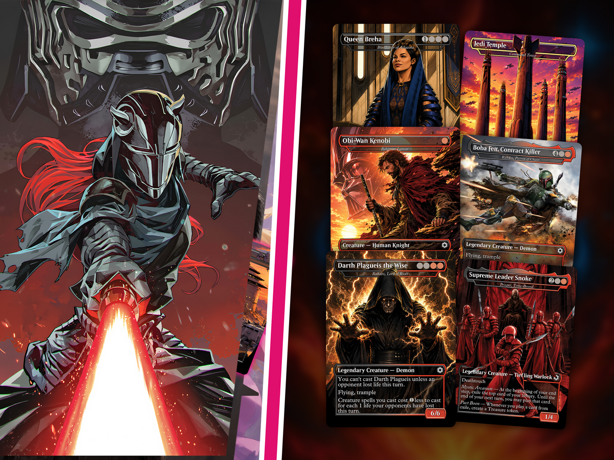 | New | Star Wars Rise of the Sith Proxy Commander Deck | 100 Cards | PrimeDecks