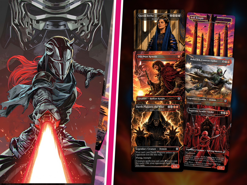 | New | Star Wars Rise of the Sith Proxy Commander Deck | 100 Cards | PrimeDecks