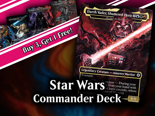 | New | Star Wars Rise of the Sith Proxy Commander Deck | 100 Cards | PrimeDecks