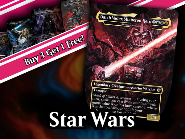 Star Wars Rise of the Sith Proxy Commander Deck | 100 Cards | PrimeDecks