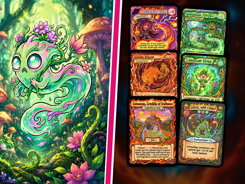 Adventure Time Bello Commander Deck | 100-Card MTG Proxy EDH Set | PrimeDecks