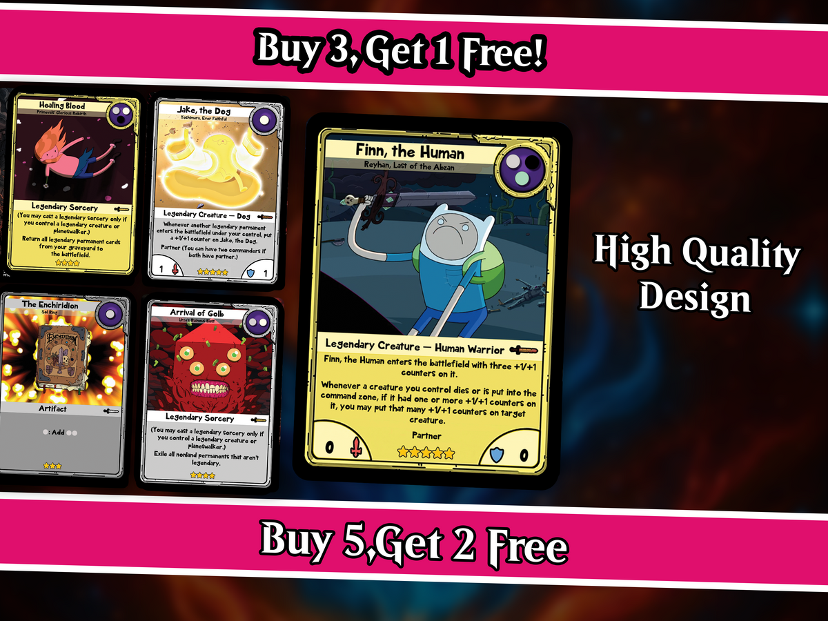 Adventure time Commander Deck | PrimeDecks