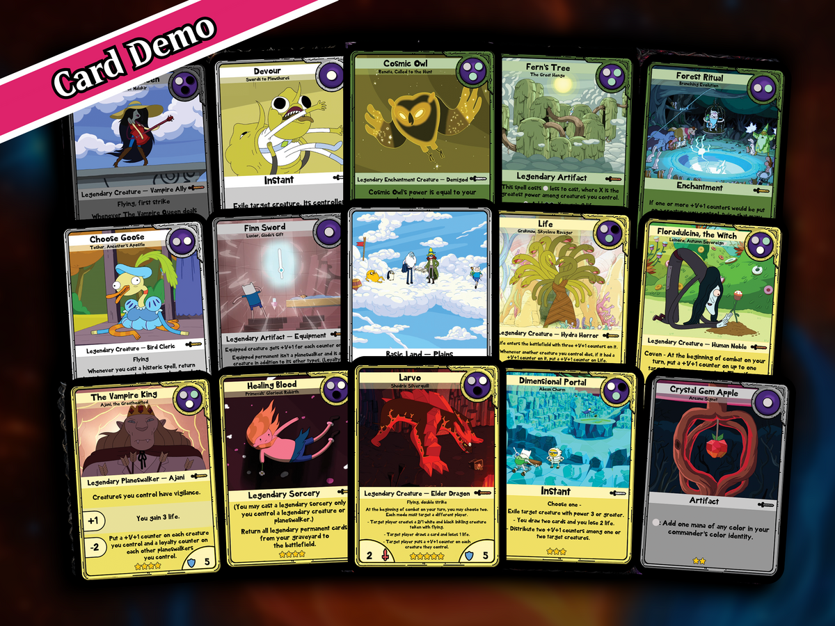 Adventure time Commander Deck | PrimeDecks
