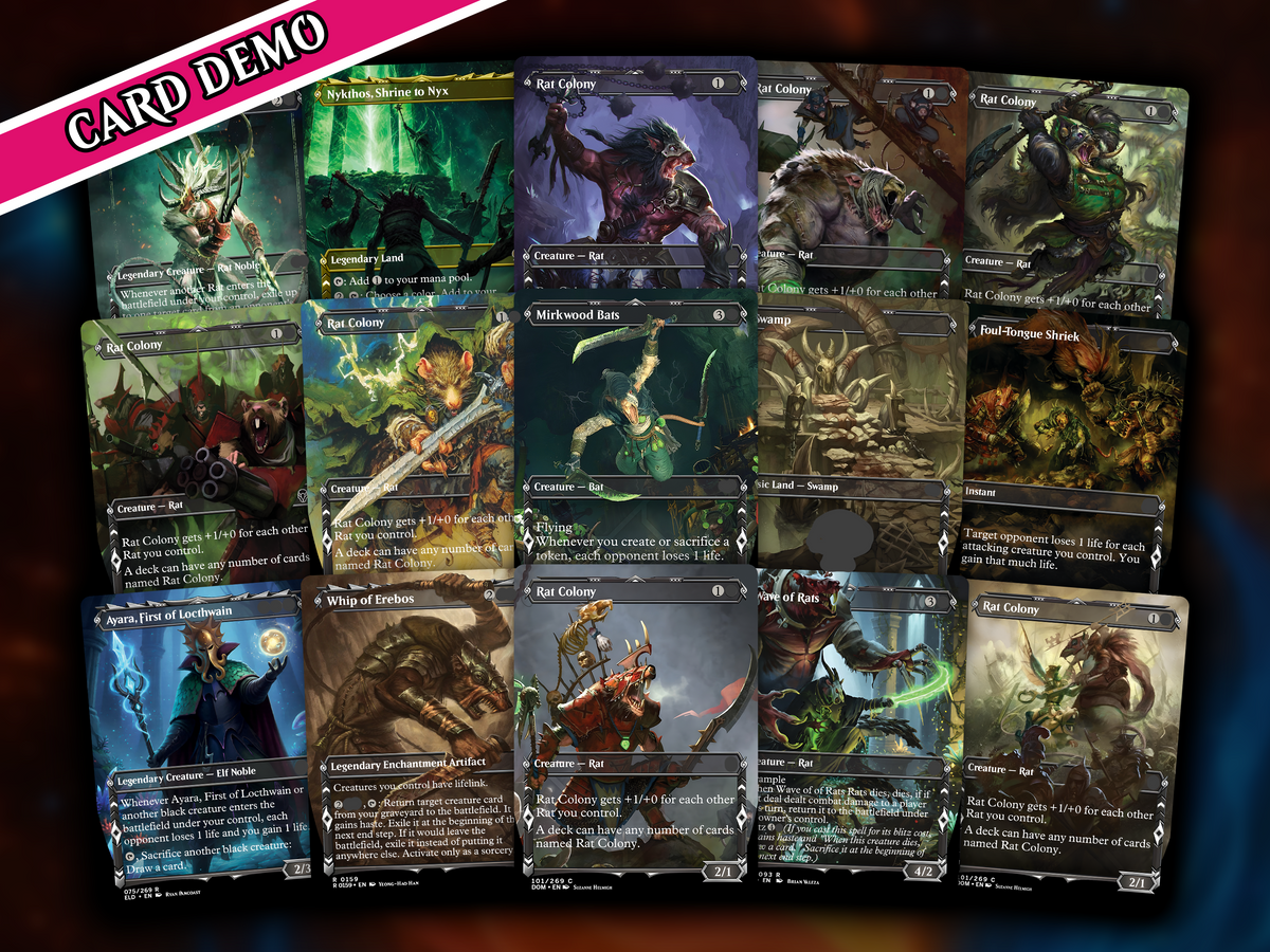 Vermin Horde Commander Deck - 103+ Cards | PrimeDecks