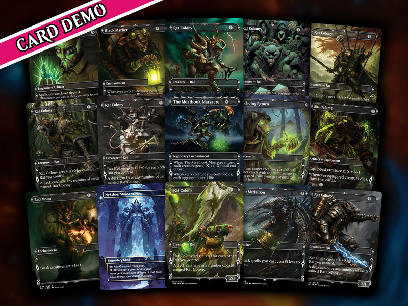 Vermin Horde Commander Deck - 103+ Cards | PrimeDecks