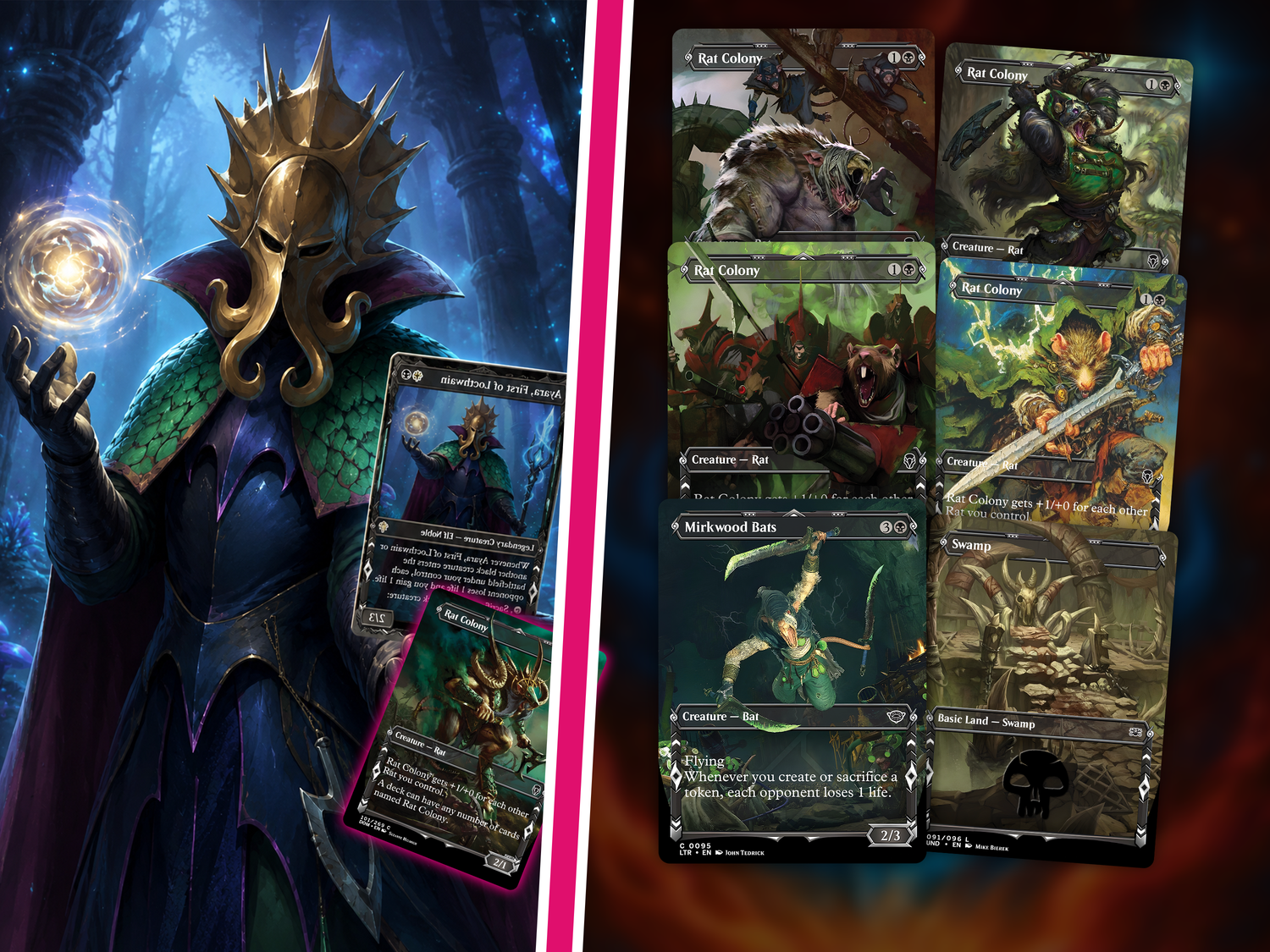| New |Vermin Horde Commander Deck - 103+ Cards | PrimeDecks