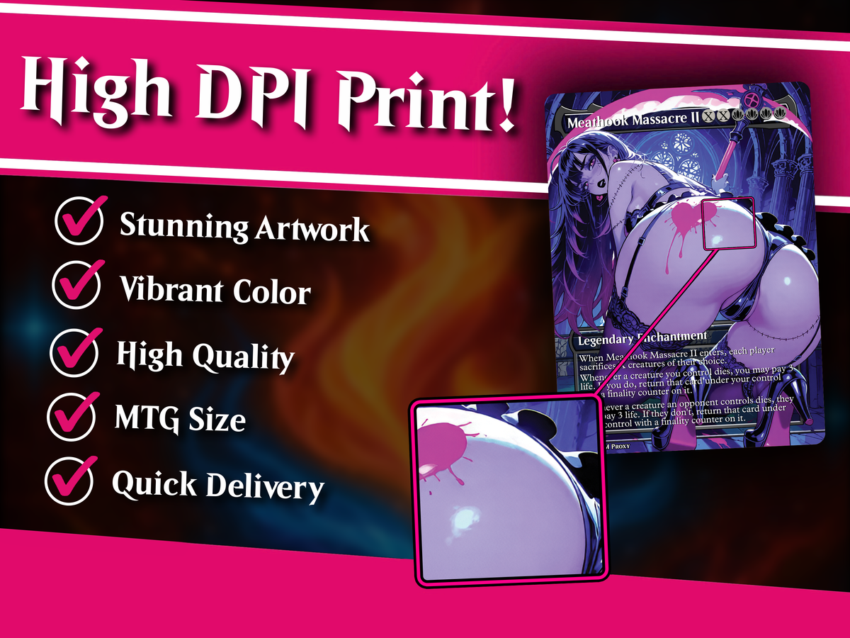 Teysa Goths Anime Commander Deck | 126-Card Fan-Made MTG Proxy Set | PrimeDecks