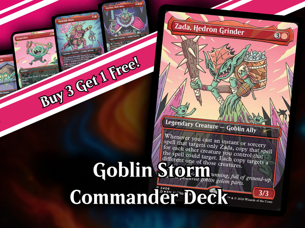 | New | Goblin Storm Commander Deck | 100+ Cards | PrimeDecks