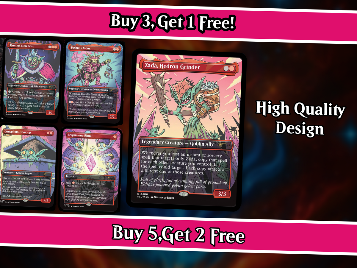 Goblin Storm Commander Deck | 100+ Cards | PrimeDecks