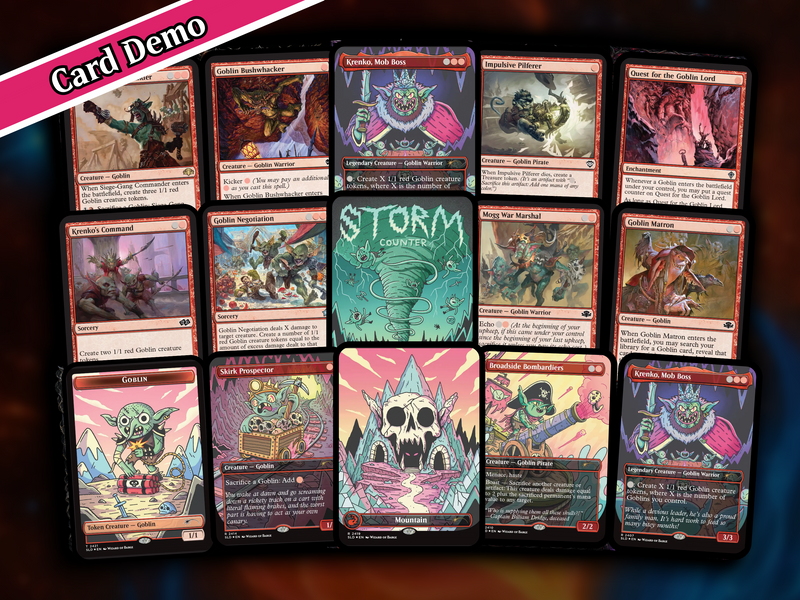 Goblin Storm Commander Deck | 100+ Cards | PrimeDecks
