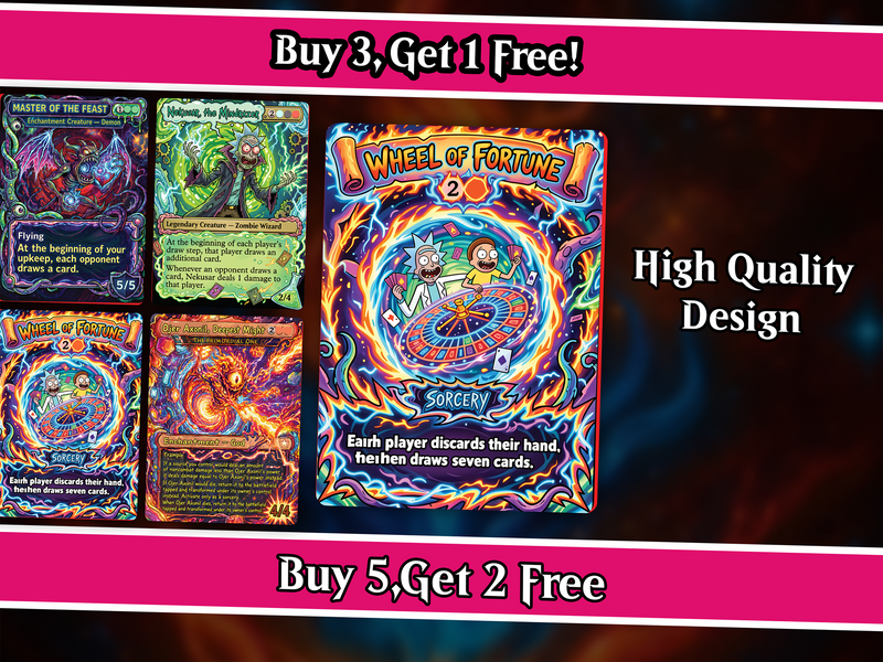 | New | Nekusar, the Mindrazer – Ric.k & Mor.ty Commander Proxy Deck | 100 Cards