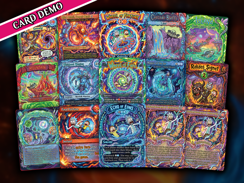 | New | Nekusar, the Mindrazer – Ric.k & Mor.ty Commander Proxy Deck | 100 Cards