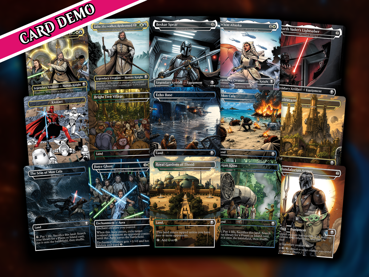 | New | JEDI AWAKENED – STAR WARS-THEMED COMMANDER DECK | 100-PIECE | PrimeDecks