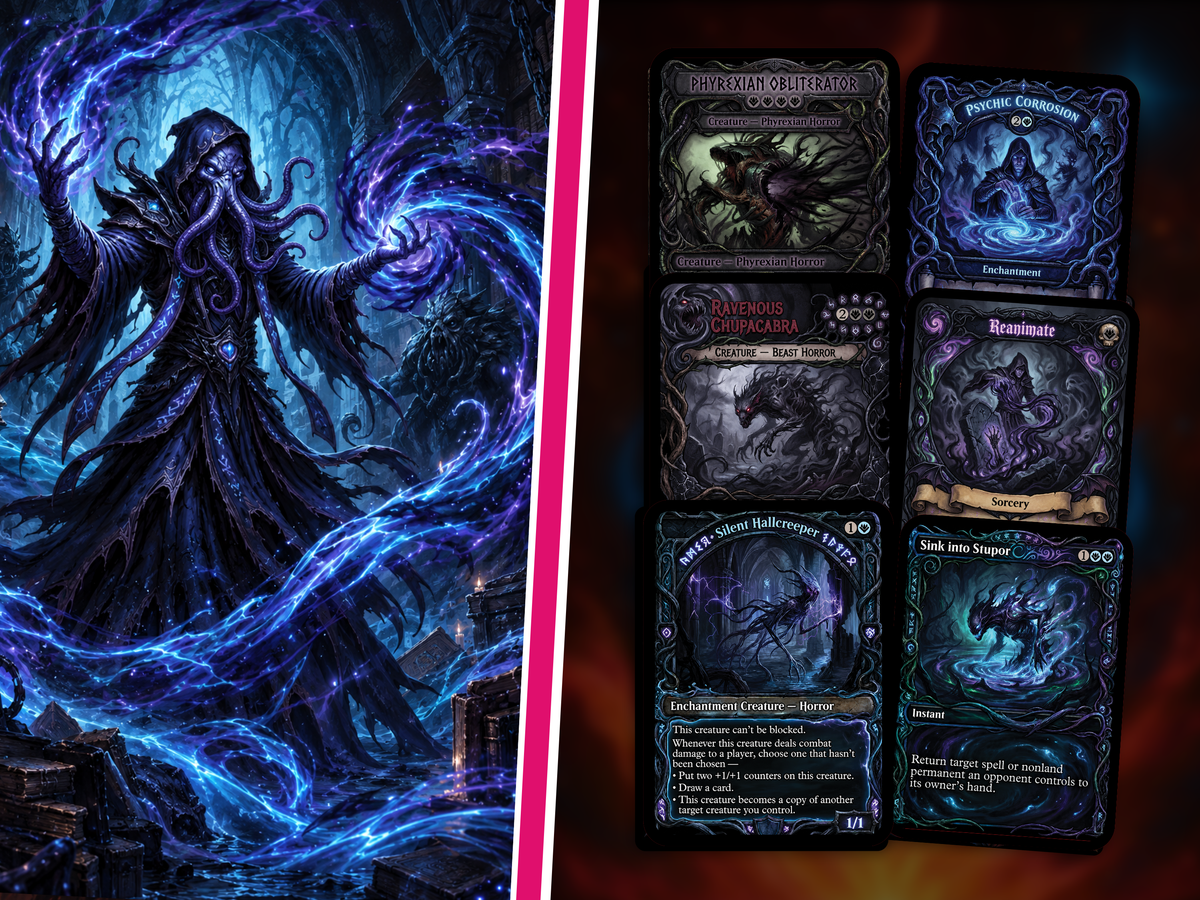 Captain N'ghathrod Horror Tribal Commander Deck | 100 Cards | PrimeDecks