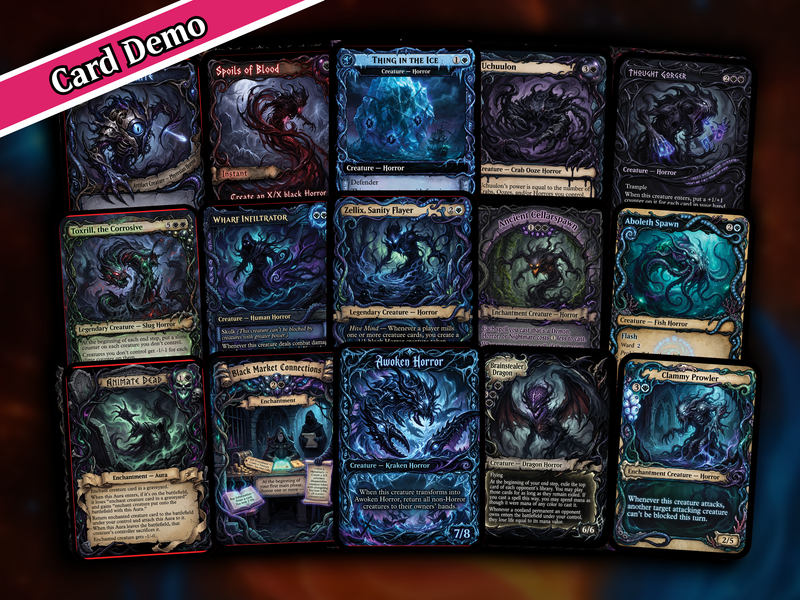 Captain N'ghathrod Horror Tribal Commander Deck | 100 Cards | PrimeDecks