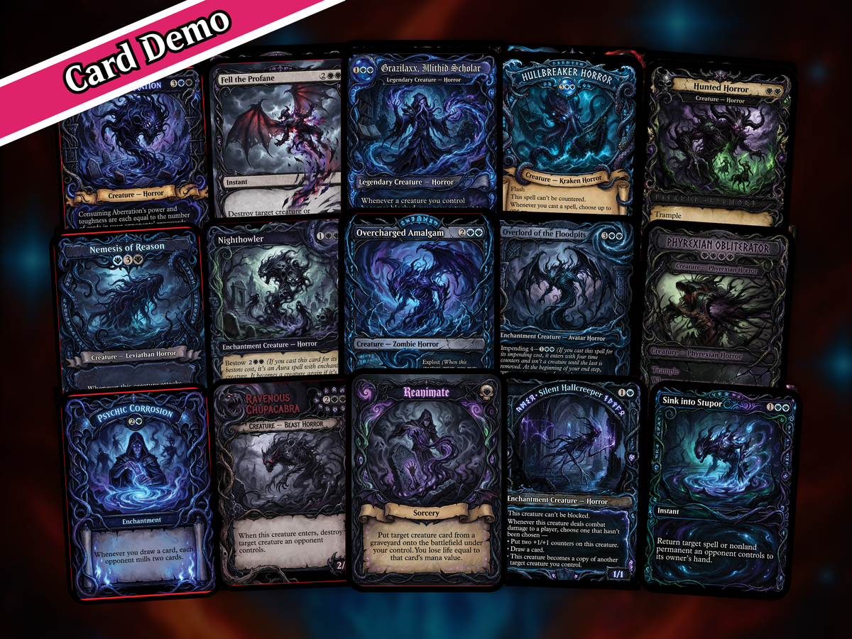 Captain N'ghathrod Horror Tribal Commander Deck | 100 Cards | PrimeDecks