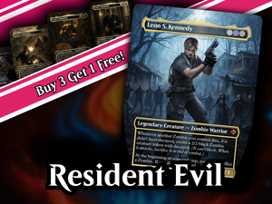 Resident Evil Card Deck 100 Cards + Tokens, Zombie Tribal EDH | PrimeDecks