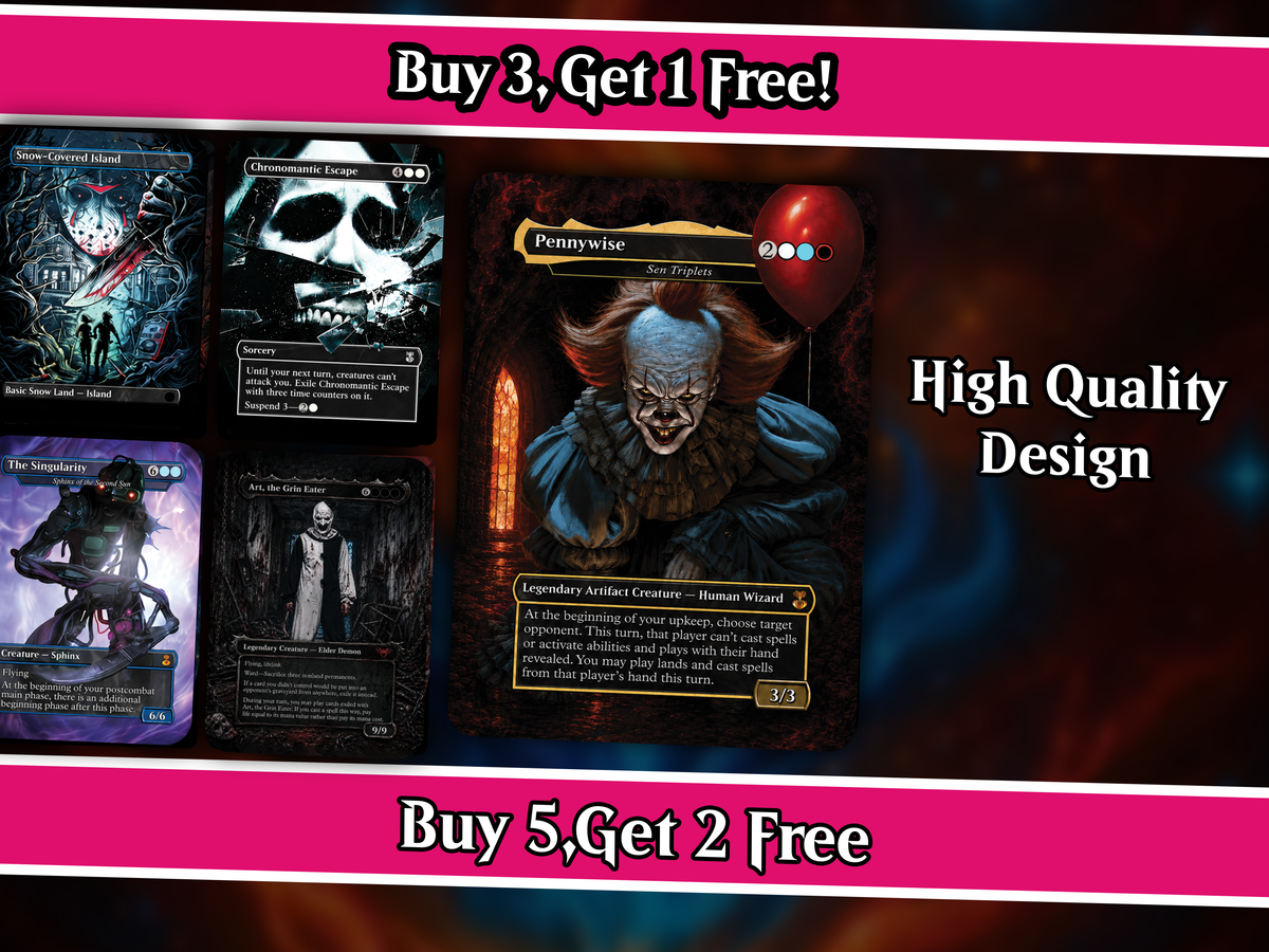 The Final Hunt Horror Commander Proxy Deck – Sen Triplets | 100+ Custom Art Cards | PrimeDecks [prime-mock-20260924 LK-216]