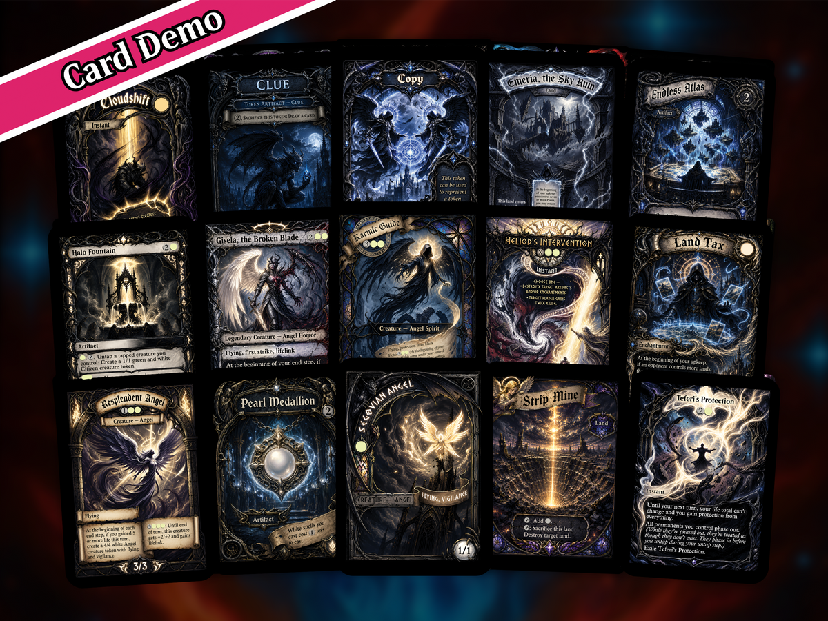 Giada Angel Tribal Commander Proxy Deck | 100+ Premium MTG Proxy Cards | PrimeDecks