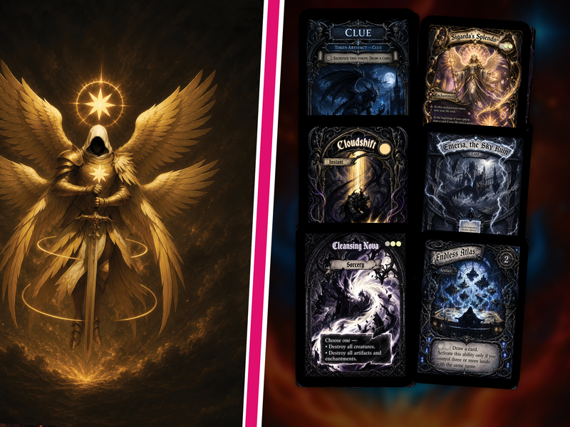 Giada Angel Tribal Commander Proxy Deck | 100+ Premium MTG Proxy Cards | PrimeDecks