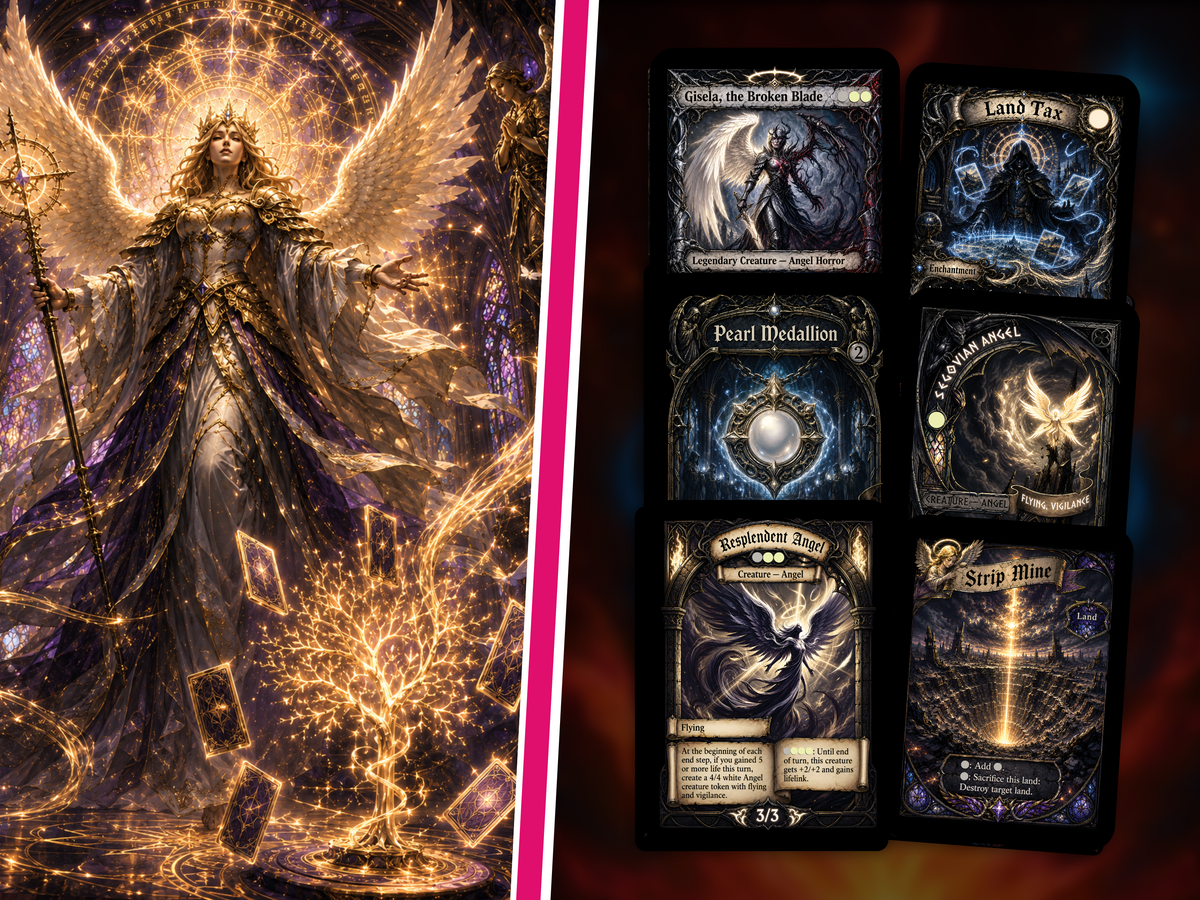 Giada Angel Tribal Commander Proxy Deck | 100+ Premium MTG Proxy Cards | PrimeDecks