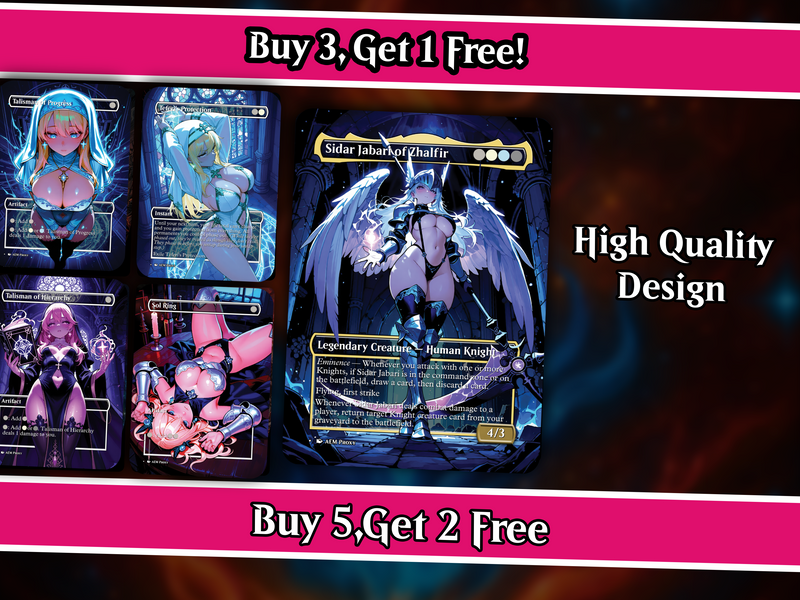 Sidar Knight Tribal Anime Commander Deck | 126-Card | PrimeDecks