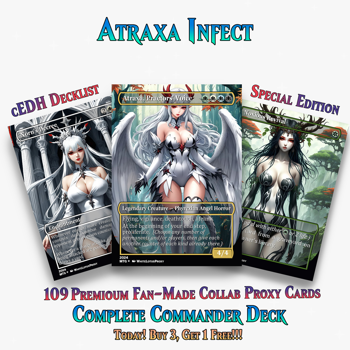 Atraxa Counter Proliferate Commander Deck - 109+ Cards | PrimeDecks