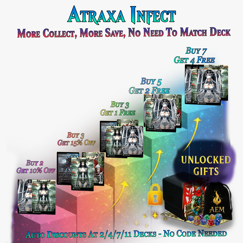 Atraxa Counter Proliferate Commander Deck - 109+ Cards | PrimeDecks