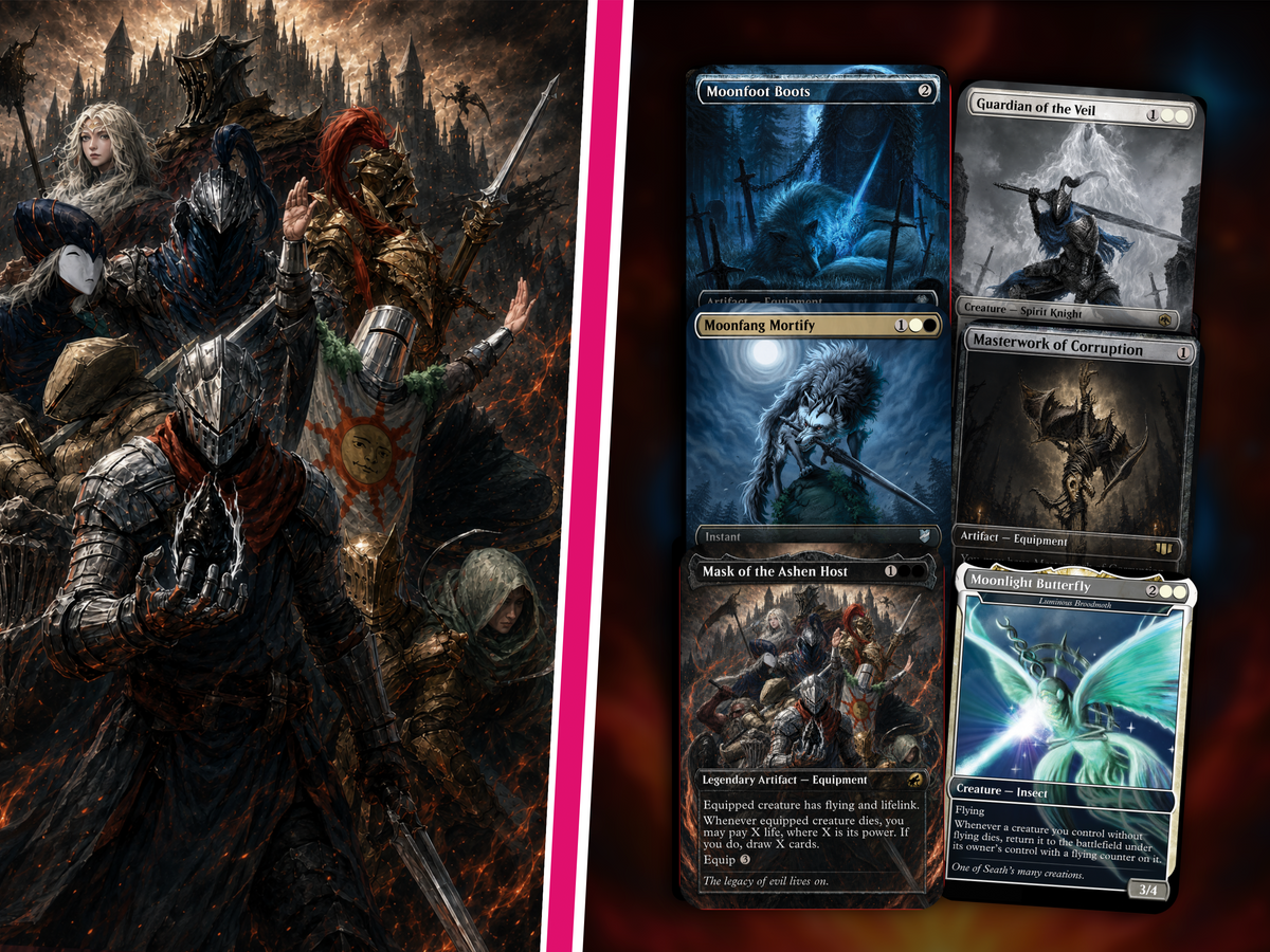 Dark Souls Inspired Knight Commander Deck | 126-Card MTG Proxy EDH Set | PrimeDecks