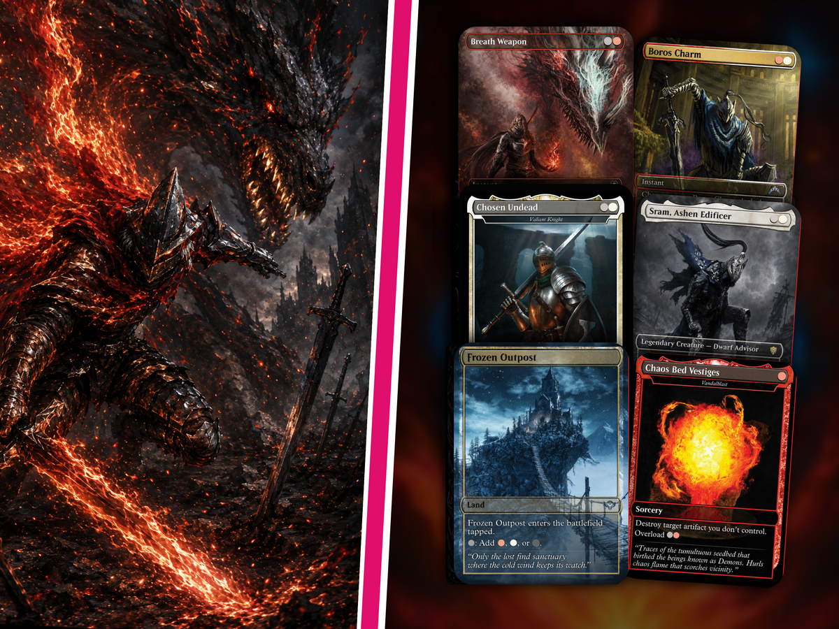 Dark Souls Inspired Knight Commander Deck | 126-Card MTG Proxy EDH Set | PrimeDecks