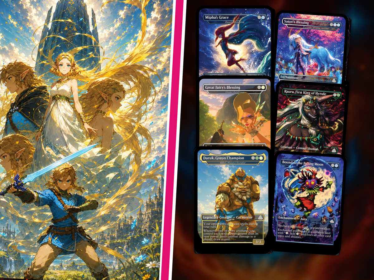 Hyrule Reborn Zelda-Inspired Commander Proxy Deck | 100+ Cards | PrimeDecks