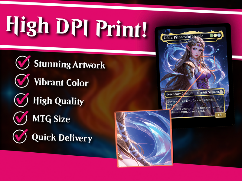 Hyrule Reborn Zelda-Inspired Commander Proxy Deck | 100+ Cards | PrimeDecks